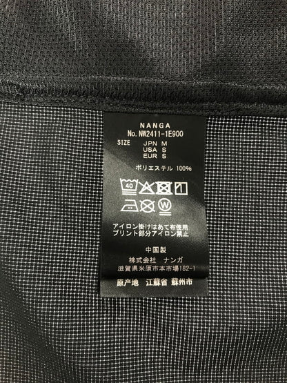 【中古品】【メンズ】 NANGA ナンガ DOTAIRR COMFY SS SHIRT NW2411-1E900 コンフィ ショートスリーブ シャツ トップス 144-260807-rt-18-tagh サイズ：M カラー：ブラック 万代Net店