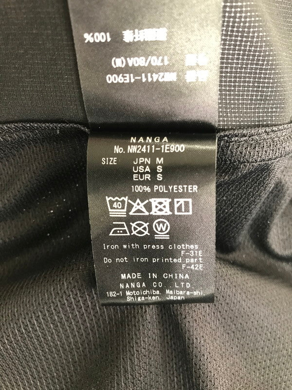【中古品】【メンズ】 NANGA ナンガ DOTAIRR COMFY SS SHIRT NW2411-1E900 コンフィ ショートスリーブ シャツ トップス 144-260807-rt-18-tagh サイズ：M カラー：ブラック 万代Net店