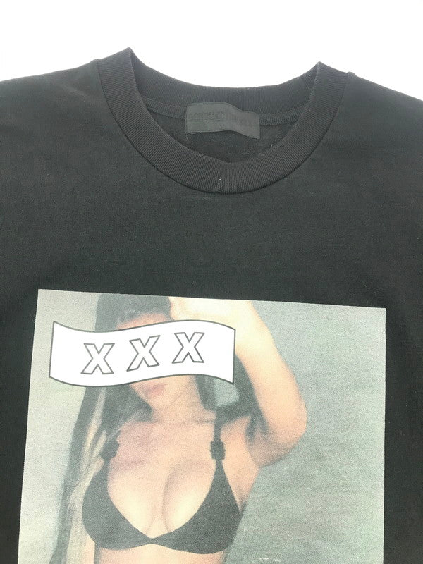 【中古品】【メンズ】 GOD SELECTION XXX ゴッドセレクション XXX LINGERIE SHORT SLEEVE T-SHI 7855134202 ランジェリー プリント ショートスリーブ Tシャツ 142-260807-rt-11-tagh サイズ：M カラー：ブラック 万代Net店