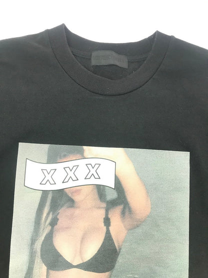 【中古品】【メンズ】 GOD SELECTION XXX ゴッドセレクション XXX LINGERIE SHORT SLEEVE T-SHI 7855134202 ランジェリー プリント ショートスリーブ Tシャツ 142-260807-rt-11-tagh サイズ：M カラー：ブラック 万代Net店