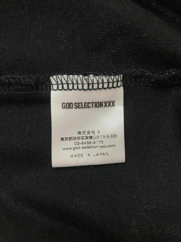 【中古品】【メンズ】 GOD SELECTION XXX ゴッドセレクション XXX LINGERIE SHORT SLEEVE T-SHI 7855134202 ランジェリー プリント ショートスリーブ Tシャツ 142-260807-rt-11-tagh サイズ：M カラー：ブラック 万代Net店