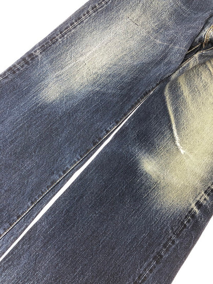 【現状渡し品】【メンズ】 THE FLAT HEAD ザ フラット ヘッド REGULAR STRAIGHT JEANS 3005 レギュラー ストレート ジーンズ ボトムス 156-260808-rt-18-tagh サイズ：W34 L36 カラー：インディゴ 万代Net店