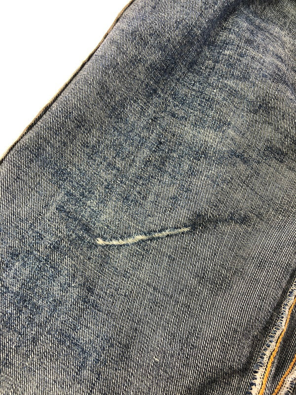 【現状渡し品】【メンズ】 THE FLAT HEAD ザ フラット ヘッド REGULAR STRAIGHT JEANS 3005 レギュラー ストレート ジーンズ ボトムス 156-260808-rt-18-tagh サイズ：W34 L36 カラー：インディゴ 万代Net店