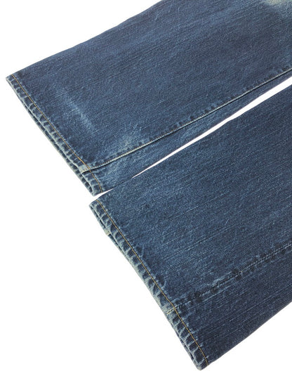 【現状渡し品】【メンズ】 THE FLAT HEAD ザ フラット ヘッド REGULAR STRAIGHT JEANS 3005 レギュラー ストレート ジーンズ ボトムス 156-260808-rt-18-tagh サイズ：W34 L36 カラー：インディゴ 万代Net店