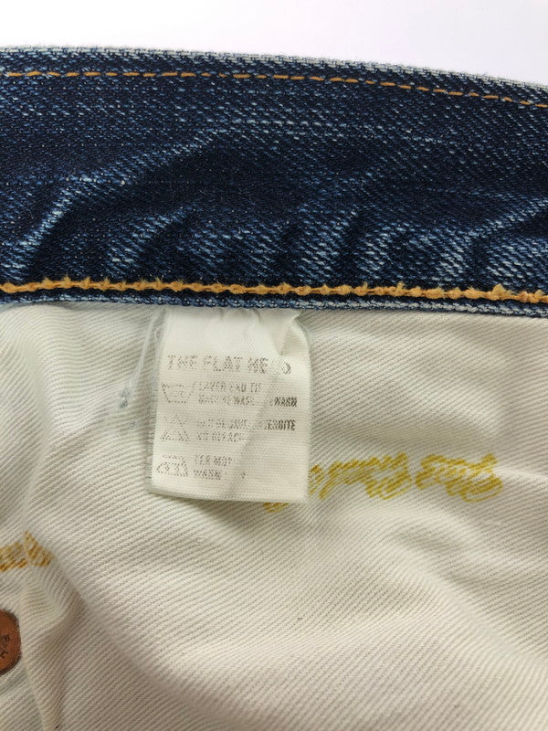 【現状渡し品】【メンズ】 THE FLAT HEAD ザ フラット ヘッド REGULAR STRAIGHT JEANS 3005 レギュラー ストレート ジーンズ ボトムス 156-260808-rt-18-tagh サイズ：W34 L36 カラー：インディゴ 万代Net店
