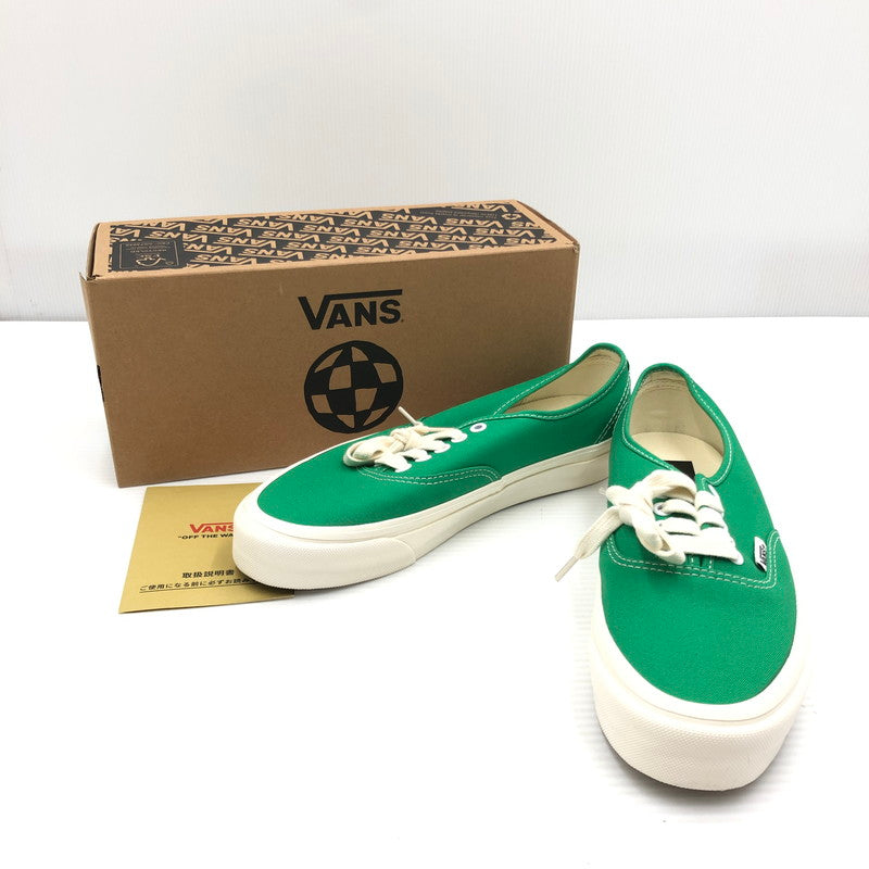 【中古美品】【メンズ】 VANS バンズ MTE AUTHENTIC REISSUE 44 GREEN オーセンティック リイシュー 44 スニーカー 靴 162-260807-rt-25-tagh サイズ：26.5cm US8.5 カラー：グリーン 万代Net店