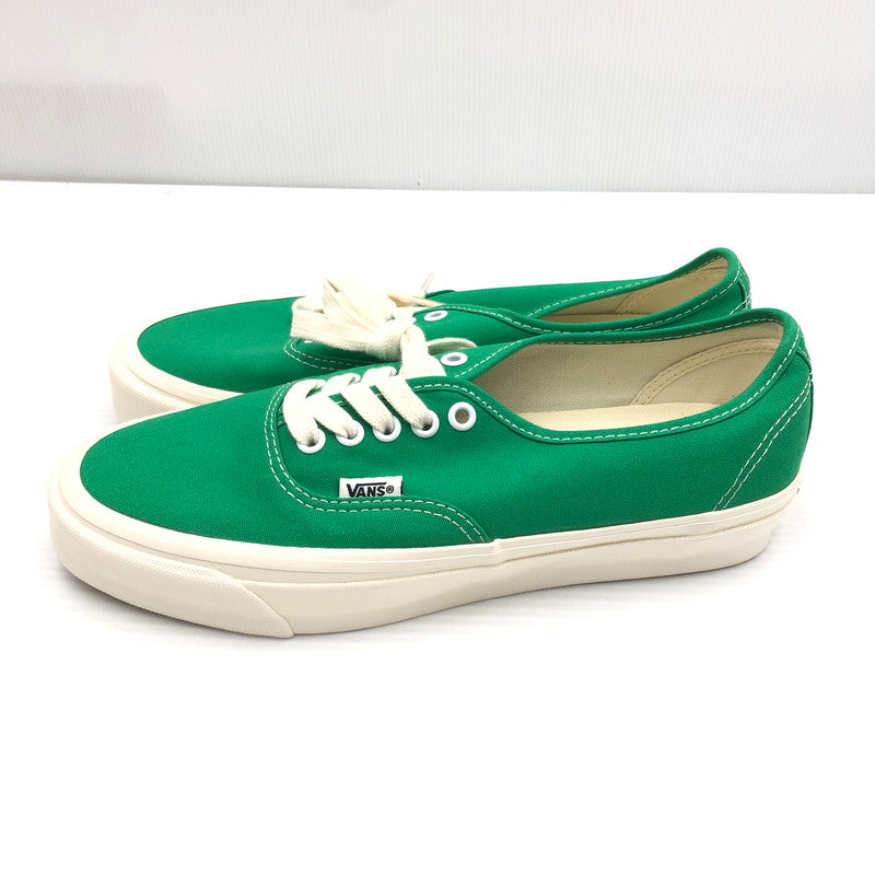 【中古美品】【メンズ】 VANS バンズ MTE AUTHENTIC REISSUE 44 GREEN オーセンティック リイシュー 44 スニーカー 靴 162-260807-rt-25-tagh サイズ：26.5cm US8.5 カラー：グリーン 万代Net店