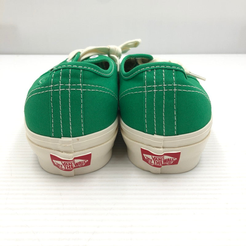 【中古美品】【メンズ】 VANS バンズ MTE AUTHENTIC REISSUE 44 GREEN オーセンティック リイシュー 44 スニーカー 靴 162-260807-rt-25-tagh サイズ：26.5cm US8.5 カラー：グリーン 万代Net店