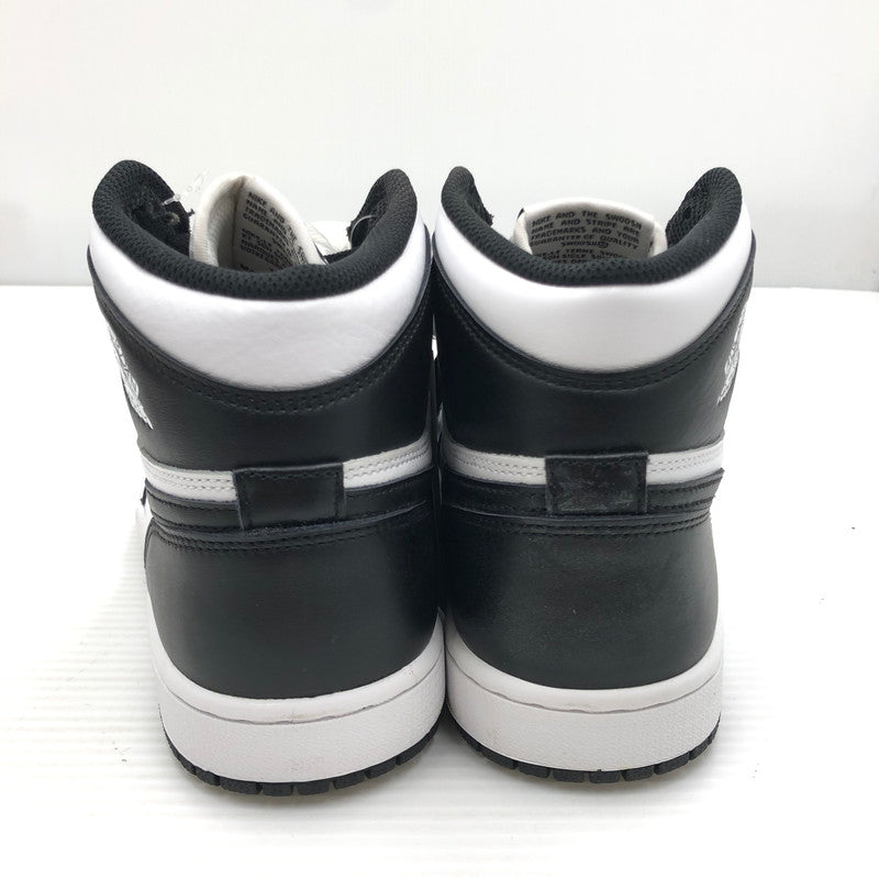 【中古品】【メンズ】 NIKE ナイキ AIR JORDAN 1 RETRO HIGH OG BLACK WHITE(2014) 555088-010 エア ジョーダン 1 レトロ スニーカー 靴 160-260807-rt-22-tagh サイズ：26cm US8 カラー：BLACK/WHITE-BLACK 万代Net店