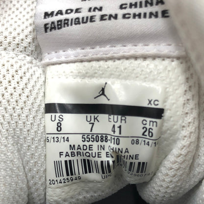 【中古品】【メンズ】 NIKE ナイキ AIR JORDAN 1 RETRO HIGH OG BLACK WHITE(2014) 555088-010 エア ジョーダン 1 レトロ スニーカー 靴 160-260807-rt-22-tagh サイズ：26cm US8 カラー：BLACK/WHITE-BLACK 万代Net店