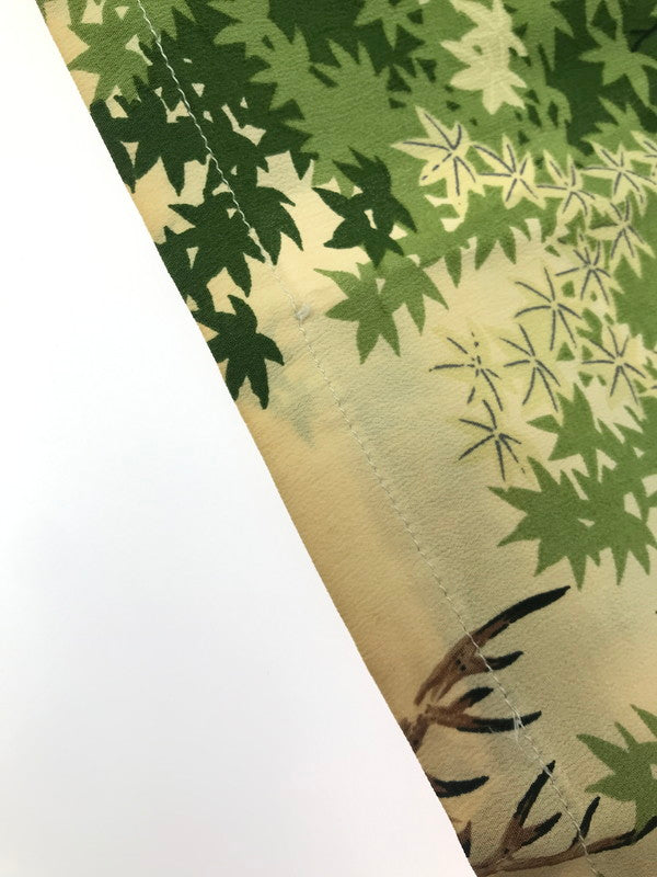 【現状渡し品】【メンズ】 SUN SURF サンサーフ LS ALOHA SHIRT SS20395 鹿×奈良 ロングスリーブ アロハシャツ 開襟シャツ トップス 145-260807-rt-17-tagh サイズ：L カラー：ベージュ 万代Net店