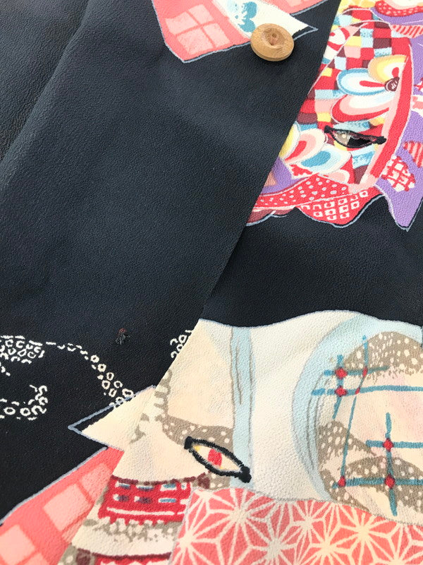 【中古品】【メンズ】 SUN SURF サンサーフ SS ALOHA SHIRT SS31192 舞妓×祇園 アロハシャツ 開襟シャツ トップス 145-260807-rt-16-tagh サイズ：M カラー：ブラック 万代Net店