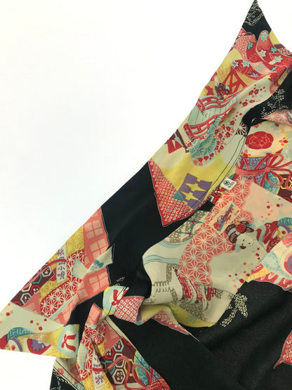 【中古品】【メンズ】 SUN SURF サンサーフ SS ALOHA SHIRT SS31192 舞妓×祇園 アロハシャツ 開襟シャツ トップス 145-260807-rt-16-tagh サイズ：M カラー：ブラック 万代Net店