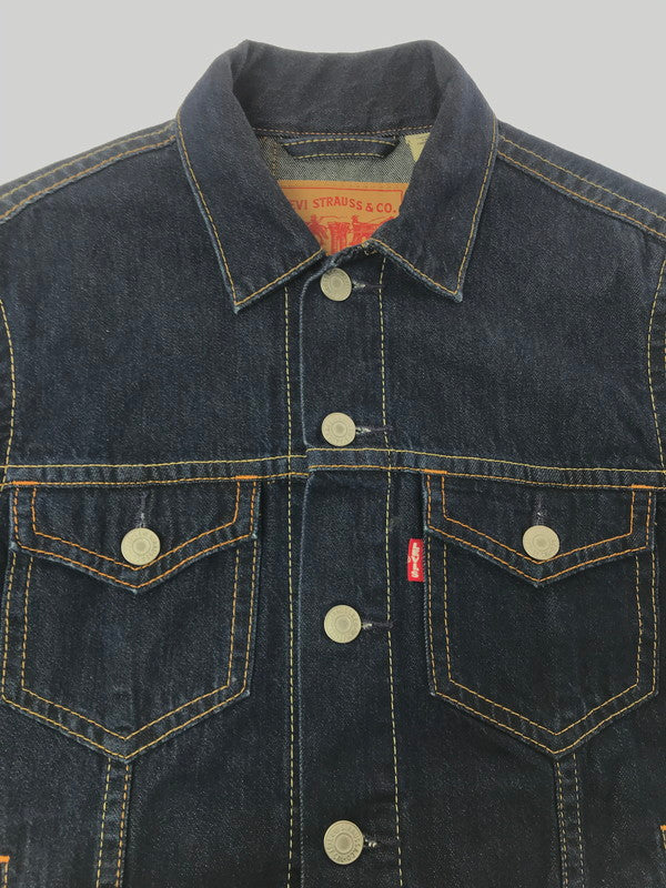 【中古品】【メンズ】 LEVI'S リーバイス TRUCKER DENIM JACKET 36389-0002 トラッカー デニム ジャケット ジージャン ライトアウター 147-260808-rt-13-tagh サイズ：M カラー：インディゴ 万代Net店