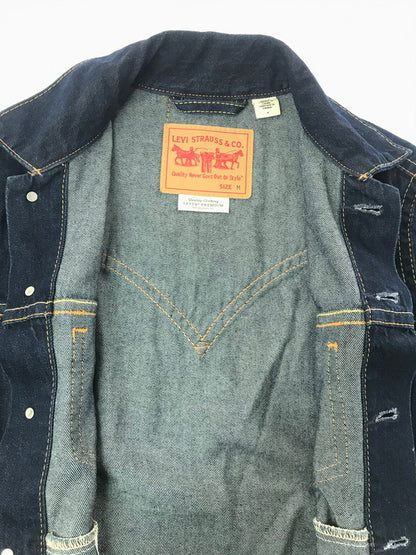 【中古品】【メンズ】 LEVI'S リーバイス TRUCKER DENIM JACKET 36389-0002 トラッカー デニム ジャケット ジージャン ライトアウター 147-260808-rt-13-tagh サイズ：M カラー：インディゴ 万代Net店