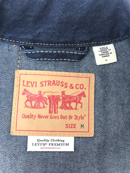 【中古品】【メンズ】 LEVI'S リーバイス TRUCKER DENIM JACKET 36389-0002 トラッカー デニム ジャケット ジージャン ライトアウター 147-260808-rt-13-tagh サイズ：M カラー：インディゴ 万代Net店