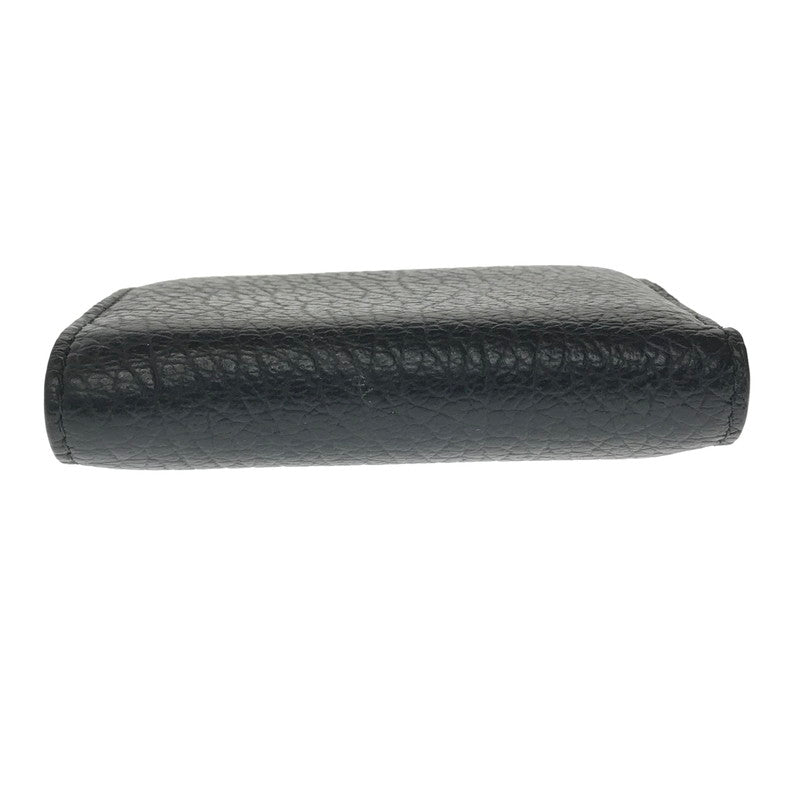 【中古美品】【メンズ】 MAISON MARGIELA メゾン マルジェラ COMPACT WALLET S56UI0140-P4455 コンパクト ウォレット 二つ折り財布 181-260812-rt-18-tagh カラー：ブラック 万代Net店