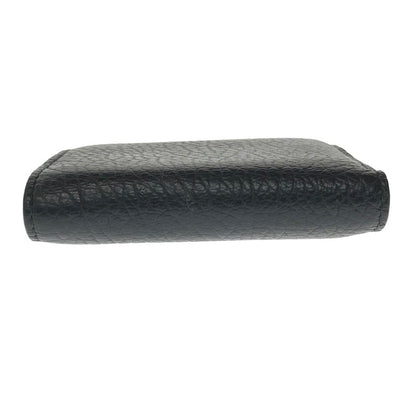 【中古美品】【メンズ】 MAISON MARGIELA メゾン マルジェラ COMPACT WALLET S56UI0140-P4455 コンパクト ウォレット 二つ折り財布 181-260812-rt-18-tagh カラー：ブラック 万代Net店