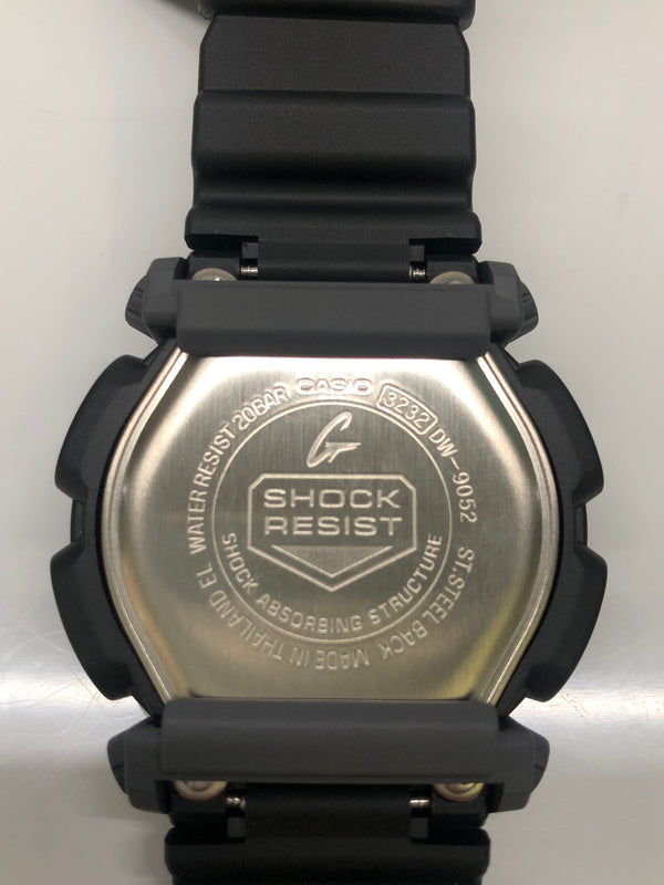 【中古美品】【メンズ】 G-SHOCK ジーショック DW9052-1 QUARTZ WATCH 腕時計 196-260823-AS-1-hon カラー：ブラック 万代Net店