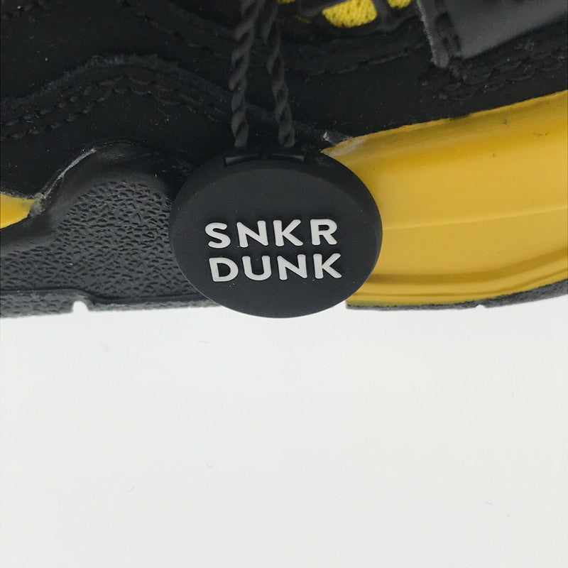 【中古美品】【キッズ】 NIKE ナイキ JORDAN 4 RETRO THUNDER BQ7670-017 ジョーダン 4 レトロ キッズスニーカー 靴 166-260808-rt-21-tagh サイズ：8ｃｍ ＵＳ 2Ｃ カラー：BLACK/YELLOW 万代Net店