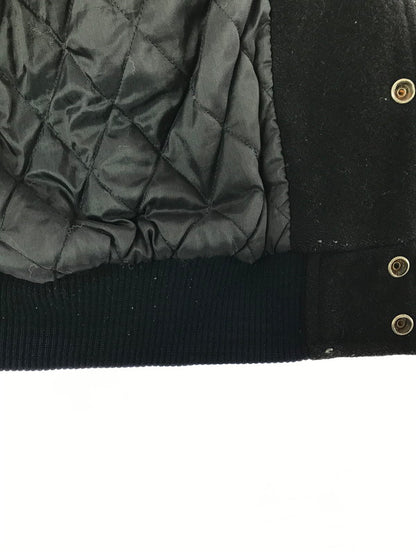 【現状渡し品】【メンズ】 SAUDY サヴィー A&W VARSITY JACKET BLACK バーシティー ジャケット アウター 146-260814-rt-28-tagh サイズ：不明 カラー：ブラック 万代Net店