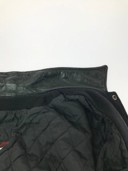 【現状渡し品】【メンズ】 SAUDY サヴィー A&W VARSITY JACKET BLACK バーシティー ジャケット アウター 146-260814-rt-28-tagh サイズ：不明 カラー：ブラック 万代Net店