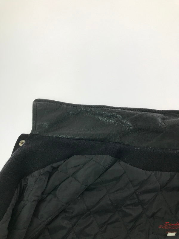 【現状渡し品】【メンズ】 SAUDY サヴィー A&W VARSITY JACKET BLACK バーシティー ジャケット アウター 146-260814-rt-28-tagh サイズ：不明 カラー：ブラック 万代Net店