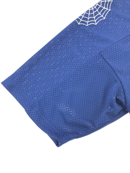 【中古品】【メンズ】 SUPREME シュプリーム 24SS SPIDERWEB FOOTBALL JEREY BLUE スパイダー ウェブ フットボール ジャージー トップス 149-260829-rt-54-tagh サイズ：M カラー：ブルー 万代Net店