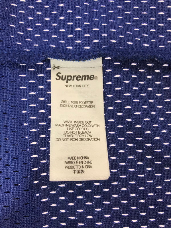 【中古品】【メンズ】 SUPREME シュプリーム 24SS SPIDERWEB FOOTBALL JEREY BLUE スパイダー ウェブ フットボール ジャージー トップス 149-260829-rt-54-tagh サイズ：M カラー：ブルー 万代Net店
