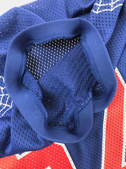【中古品】【メンズ】 SUPREME シュプリーム 24SS SPIDERWEB FOOTBALL JEREY BLUE スパイダー ウェブ フットボール ジャージー トップス 149-260829-rt-54-tagh サイズ：M カラー：ブルー 万代Net店