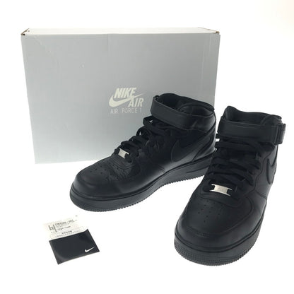 【中古品】【メンズ】 NIKE ナイキ AIR FORCE 1 MID '07 CW2289-001 エアフォース 1 ミッド '07 スニーカー 靴 160-260902-na-06-tagh サイズ：27cm US 9 カラー：BLACK/BLACK 万代Net店
