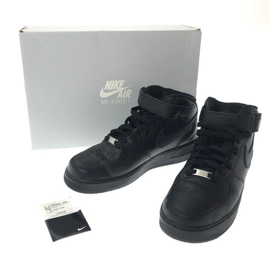 【中古品】【メンズ】 NIKE ナイキ AIR FORCE 1 MID '07 CW2289-001 エアフォース 1 ミッド '07 スニーカー 靴 160-260902-na-06-tagh サイズ：27cm US 9 カラー：BLACK/BLACK 万代Net店