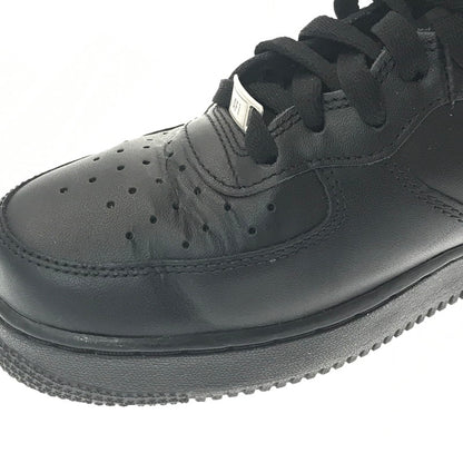 【中古品】【メンズ】 NIKE ナイキ AIR FORCE 1 MID '07 CW2289-001 エアフォース 1 ミッド '07 スニーカー 靴 160-260902-na-06-tagh サイズ：27cm US 9 カラー：BLACK/BLACK 万代Net店