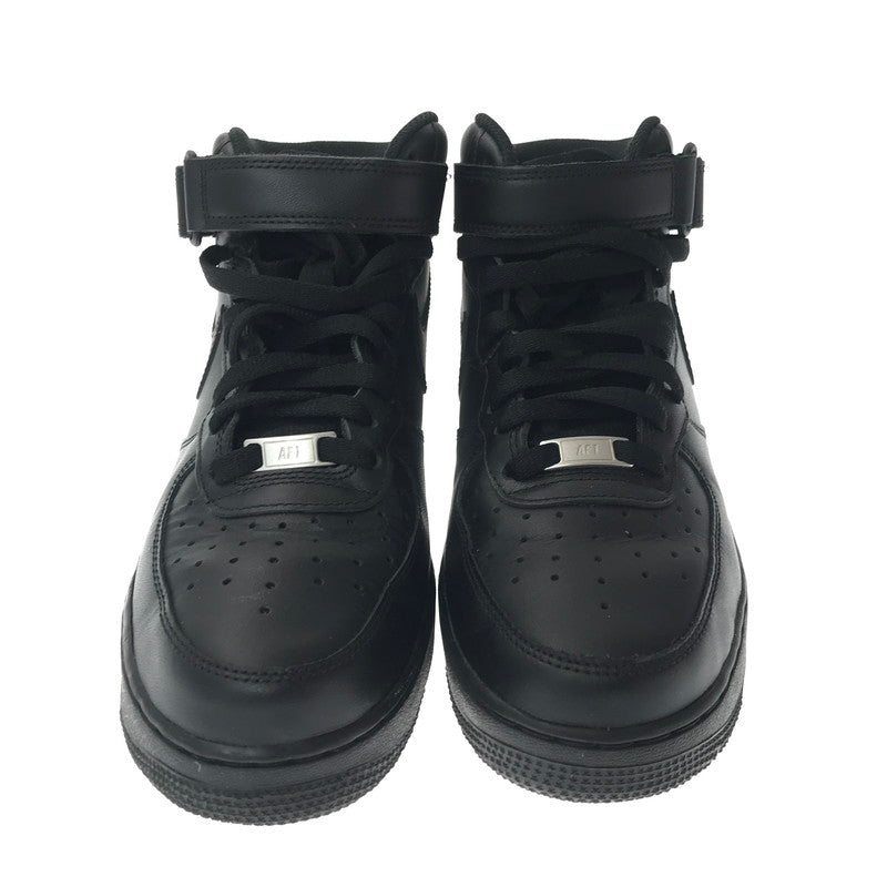 【中古品】【メンズ】 NIKE ナイキ AIR FORCE 1 MID '07 CW2289-001 エアフォース 1 ミッド '07 スニーカー 靴 160-260902-na-06-tagh サイズ：27cm US 9 カラー：BLACK/BLACK 万代Net店