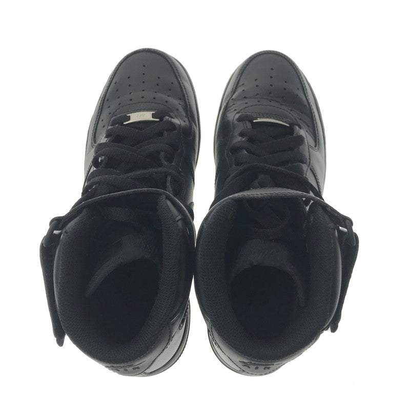 【中古品】【メンズ】 NIKE ナイキ AIR FORCE 1 MID '07 CW2289-001 エアフォース 1 ミッド '07 スニーカー 靴 160-260902-na-06-tagh サイズ：27cm US 9 カラー：BLACK/BLACK 万代Net店