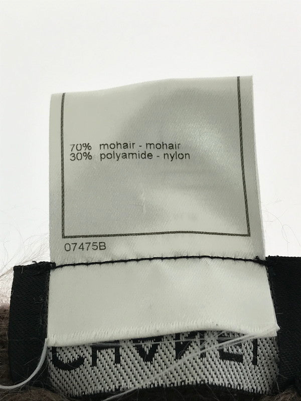 【中古品】【メンズ】 CHANEL シャネル90's MOHAIR CARDIGAN P11339V00500 モヘア カーディガン トップス 183-260814-rt-25-tagh サイズ：38 カラー：ブラウン 万代Net店