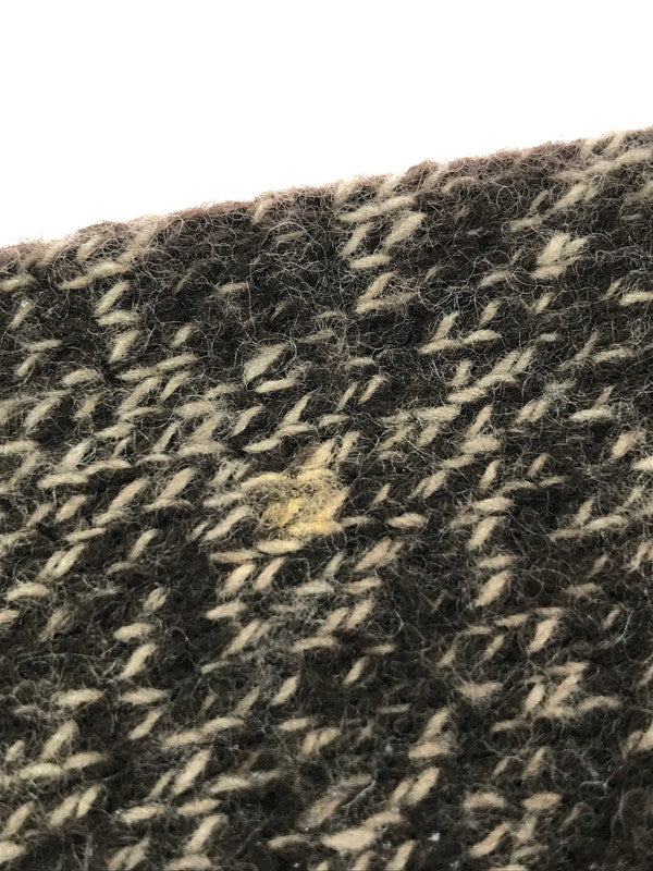 【中古品】【メンズ】 CHANEL シャネル CASHMERE HALF ZIP KNIT BROWN C-TK-5914 カシミヤ ハーフ ジップ ニット 183-260814-rt-24-tagh サイズ：不明 カラー：ブラウン 万代Net店