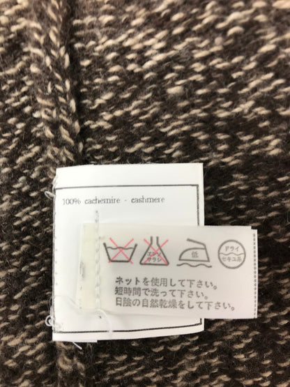 【中古品】【メンズ】 CHANEL シャネル CASHMERE HALF ZIP KNIT BROWN C-TK-5914 カシミヤ ハーフ ジップ ニット 183-260814-rt-24-tagh サイズ：不明 カラー：ブラウン 万代Net店