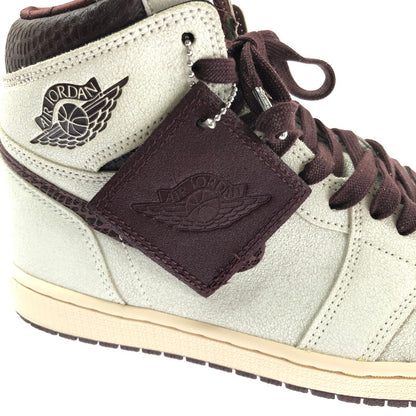 【中古美品】【メンズ】 NIKE ナイキ × A MA MANIERE アママニエール AIR JORDAN 1 RETRO HIGH OG SAIL AND BURGUNDY DO7097-100 エア ジョーダン 1 160-260812-rt-05-tagh サイズ：27cm US9 カラー：SAIL/BURGUNDY CRUSH 万代Net店