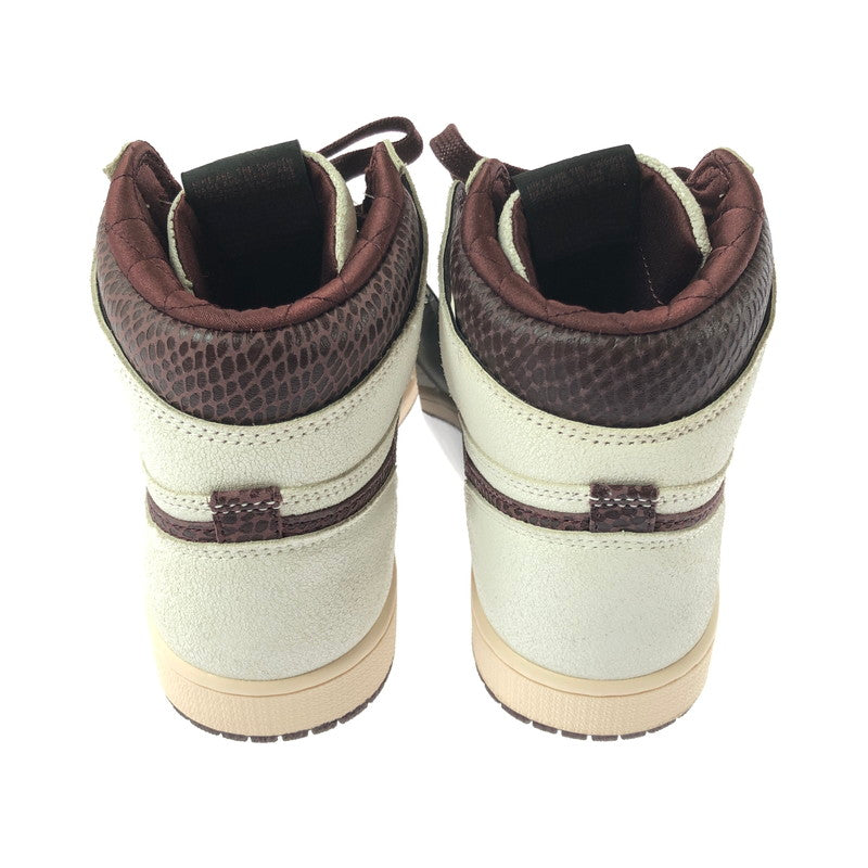 【中古美品】【メンズ】 NIKE ナイキ × A MA MANIERE アママニエール AIR JORDAN 1 RETRO HIGH OG SAIL AND BURGUNDY DO7097-100 エア ジョーダン 1 160-260812-rt-05-tagh サイズ：27cm US9 カラー：SAIL/BURGUNDY CRUSH 万代Net店