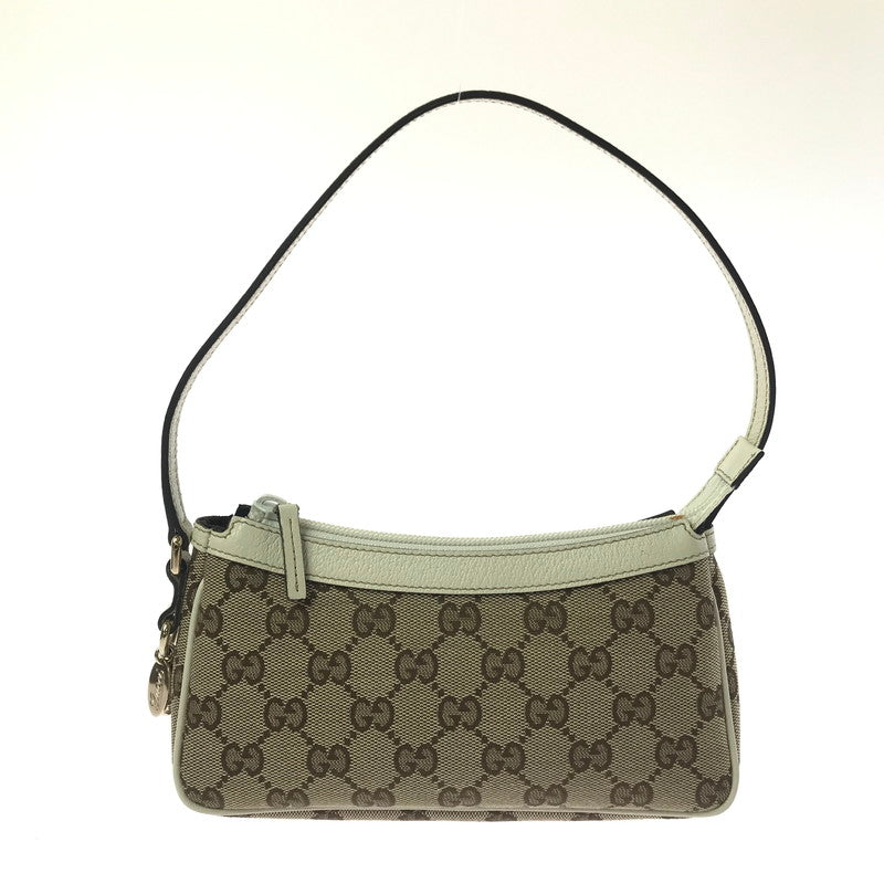 【中古品】【レディース】 GUCCI グッチ GG CANVAS ONE-SHOULDER BAG 154432 GGキャンバス ワンショルダーバッグ カバン 180-260813-rt-01-tagh カラー：ブラウン 万代Net店