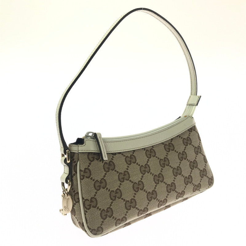 【中古品】【レディース】 GUCCI グッチ GG CANVAS ONE-SHOULDER BAG 154432 GGキャンバス ワンショルダーバッグ カバン 180-260813-rt-01-tagh カラー：ブラウン 万代Net店