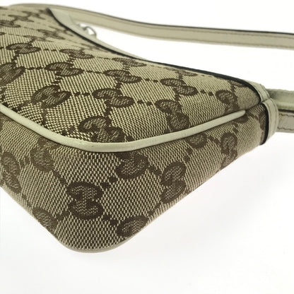 【中古品】【レディース】 GUCCI グッチ GG CANVAS ONE-SHOULDER BAG 154432 GGキャンバス ワンショルダーバッグ カバン 180-260813-rt-01-tagh カラー：ブラウン 万代Net店