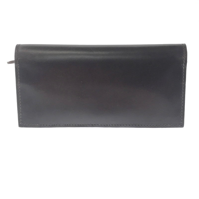 【中古品】【メンズ】 GLENROYAL グレンロイヤル LEATHER LONG WALLET DARK BROWN レザー ロング ウォレット 長財布 財布 200-260818-rt-34-tag カラー：ブラウン 万代Net店