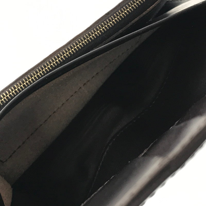 【中古品】【メンズ】 GLENROYAL グレンロイヤル LEATHER LONG WALLET DARK BROWN レザー ロング ウォレット 長財布 財布 200-260818-rt-34-tag カラー：ブラウン 万代Net店