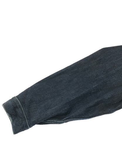 【中古品】【メンズ】 GRAPHPAPER グラフペーパー SELVAGE DENIM TRUCKER JACKET GU221-30026B サルベージ デニム トラッカー ジャケット ライトアウター 140-260814-rt-23-tagh サイズ：2 カラー：インディゴ 万代Net店