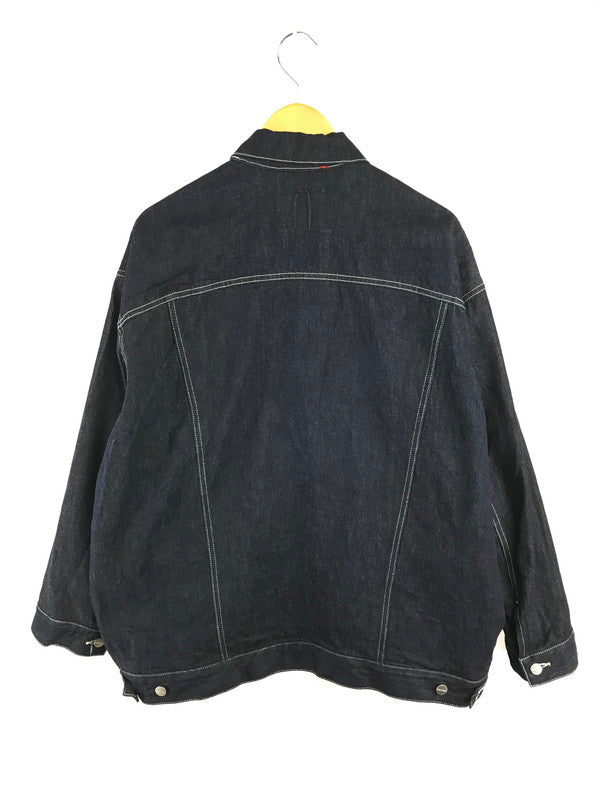 【中古品】【メンズ】 GRAPHPAPER グラフペーパー SELVAGE DENIM TRUCKER JACKET GU221-30026B サルベージ デニム トラッカー ジャケット ライトアウター 140-260814-rt-23-tagh サイズ：2 カラー：インディゴ 万代Net店