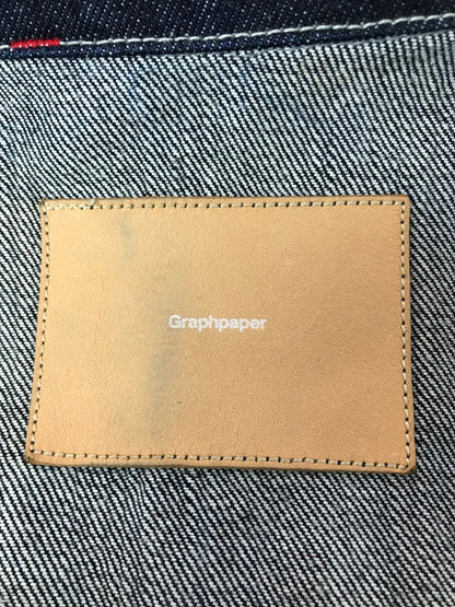 【中古品】【メンズ】 GRAPHPAPER グラフペーパー SELVAGE DENIM TRUCKER JACKET GU221-30026B サルベージ デニム トラッカー ジャケット ライトアウター 140-260814-rt-23-tagh サイズ：2 カラー：インディゴ 万代Net店