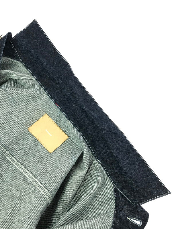 【中古品】【メンズ】 GRAPHPAPER グラフペーパー SELVAGE DENIM TRUCKER JACKET GU221-30026B サルベージ デニム トラッカー ジャケット ライトアウター 140-260814-rt-23-tagh サイズ：2 カラー：インディゴ 万代Net店