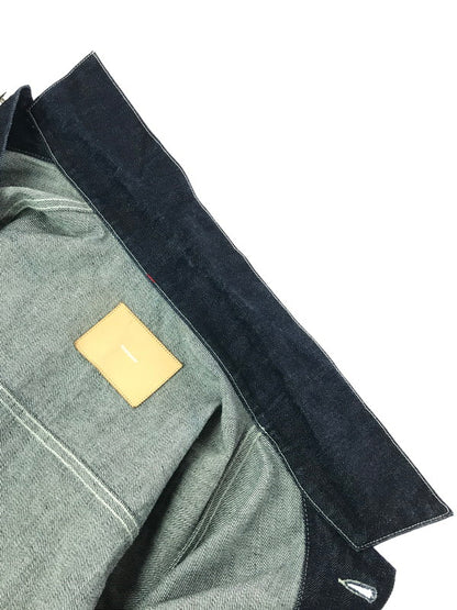 【中古品】【メンズ】 GRAPHPAPER グラフペーパー SELVAGE DENIM TRUCKER JACKET GU221-30026B サルベージ デニム トラッカー ジャケット ライトアウター 140-260814-rt-23-tagh サイズ：2 カラー：インディゴ 万代Net店